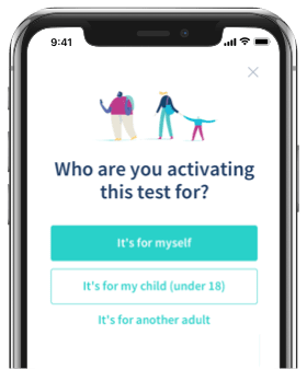 Screenshot of our questionaire