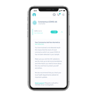 Thumbnail screenshot of results on a mobile phone