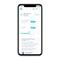 Thumbnail screenshot of results on a mobile phone
