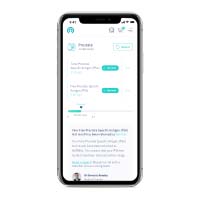 Thumbnail screenshot of results on a mobile phone